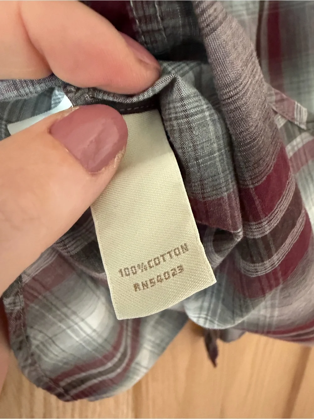 Banana Republic Men's Plaid Western-style Button-Down Shirt